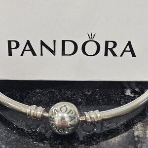PANDORA Moments Bangle 925 Size  6.7 Inches